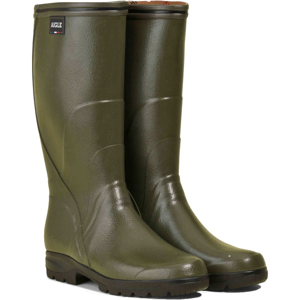 2020 Aigle Mens Tancar Pro Wellington Boots 36438 - Kaki